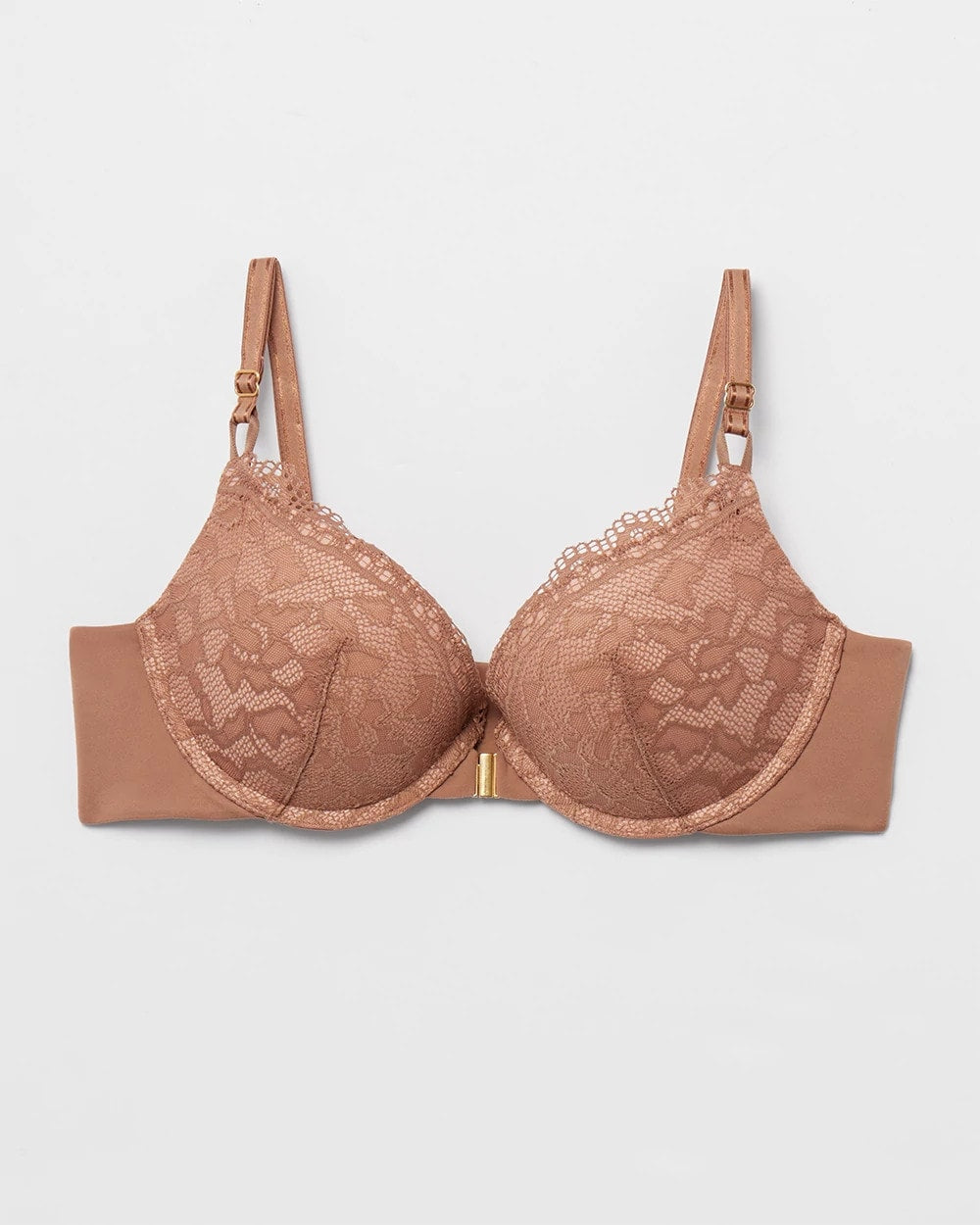 Soma Push-Up Front-Close Bra with Lace