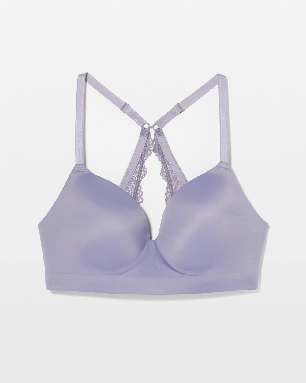Soma Luxe Wireless Bra with Lace Back