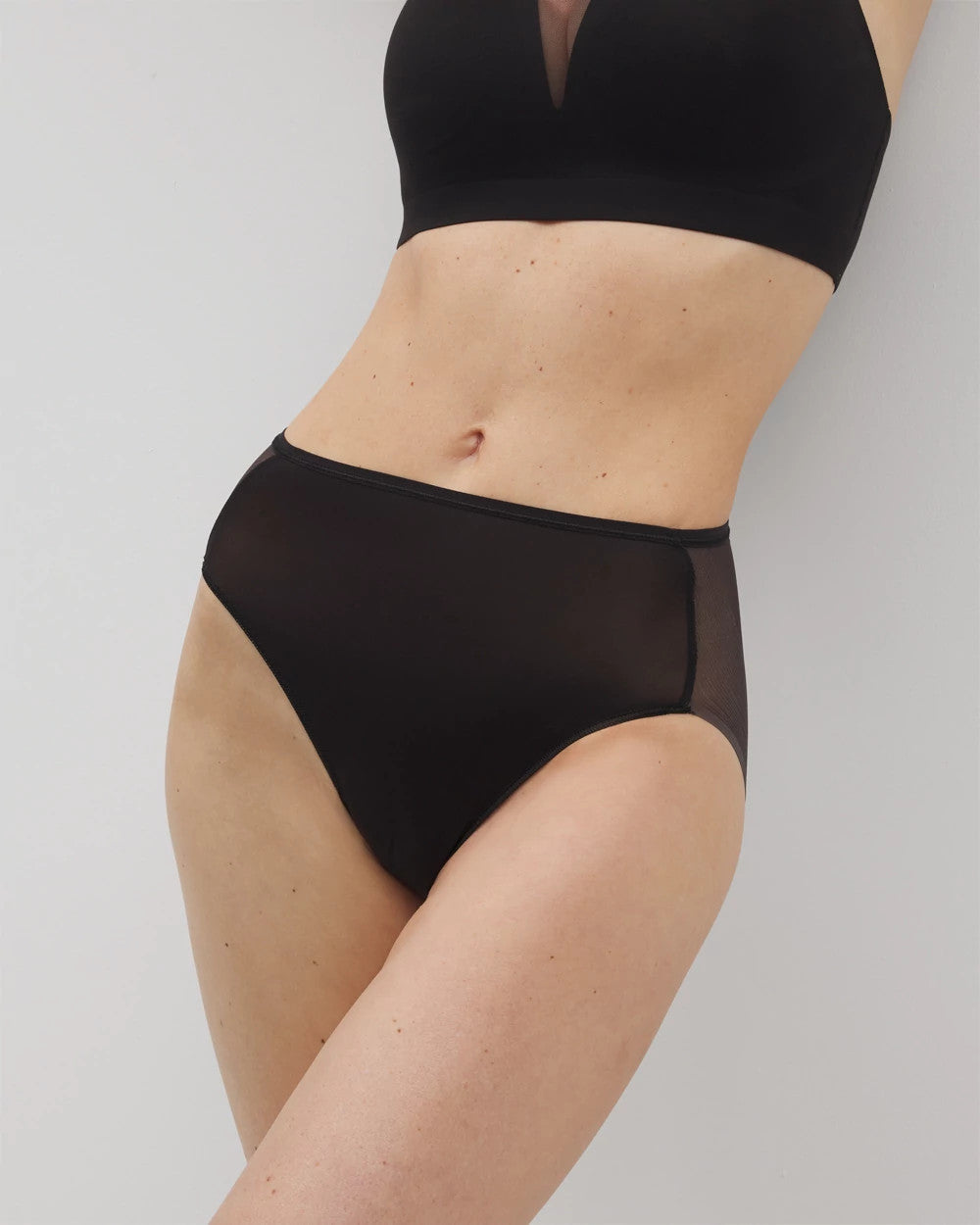 Soma Mesh Back High-Leg Panty