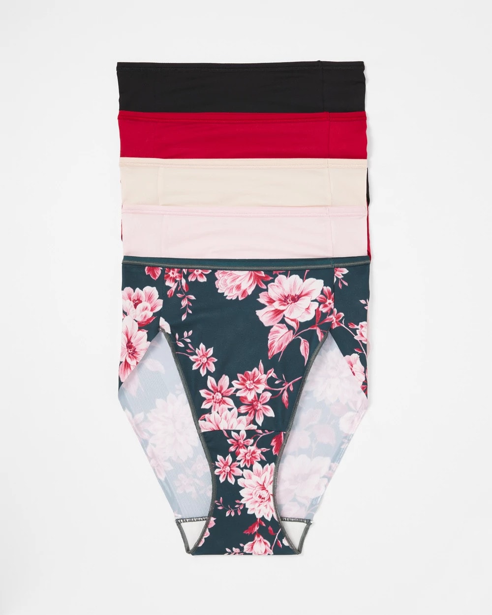 Soma Edge High-Leg Brief Panty 5 Pack