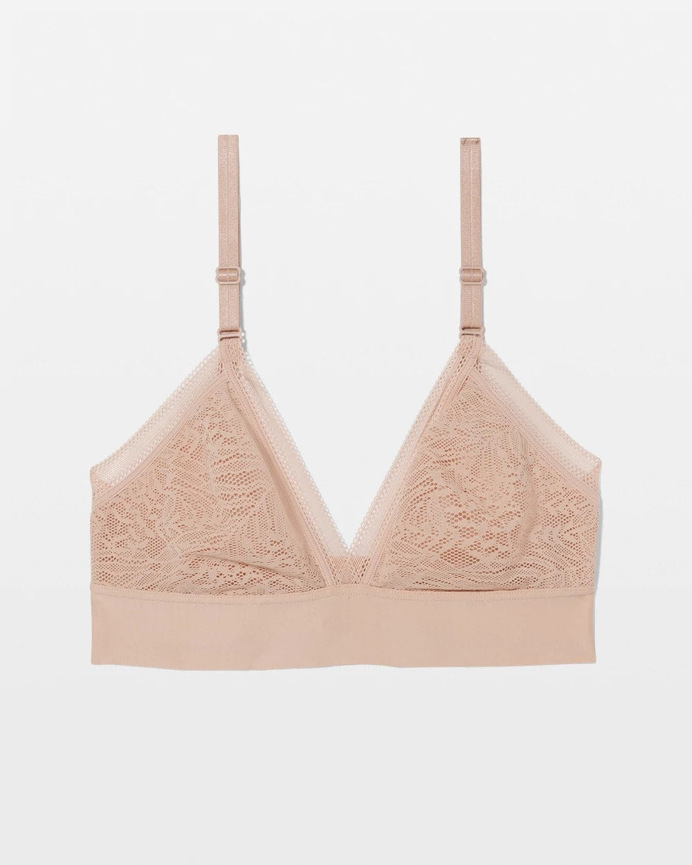 Soma Triangle Bralette with Lace
