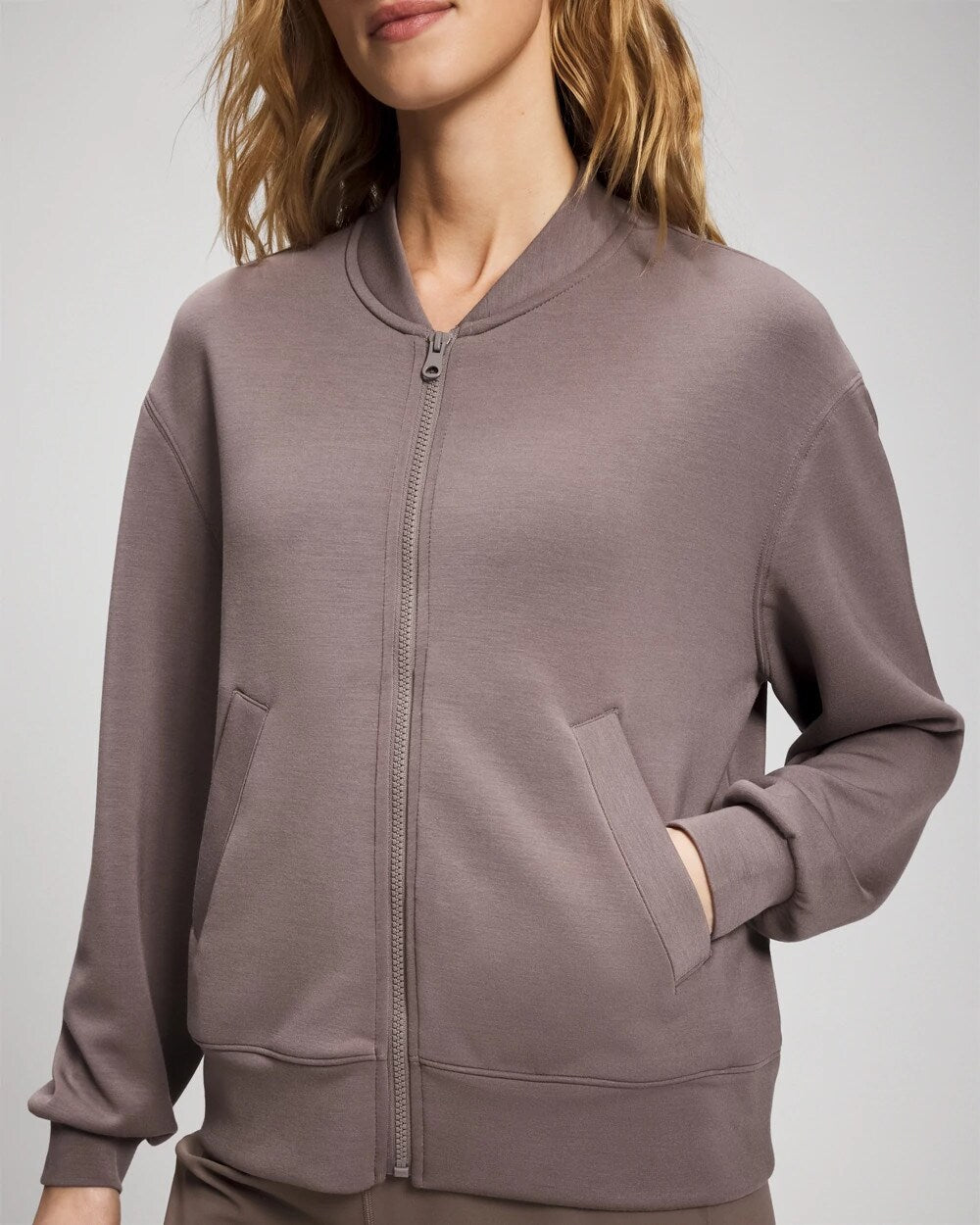 Soma Modern Modal Bomber Jacket
