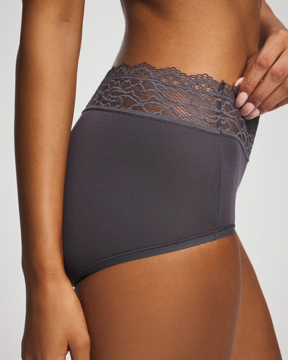 Soma Brief Panty with Enchanting Lace