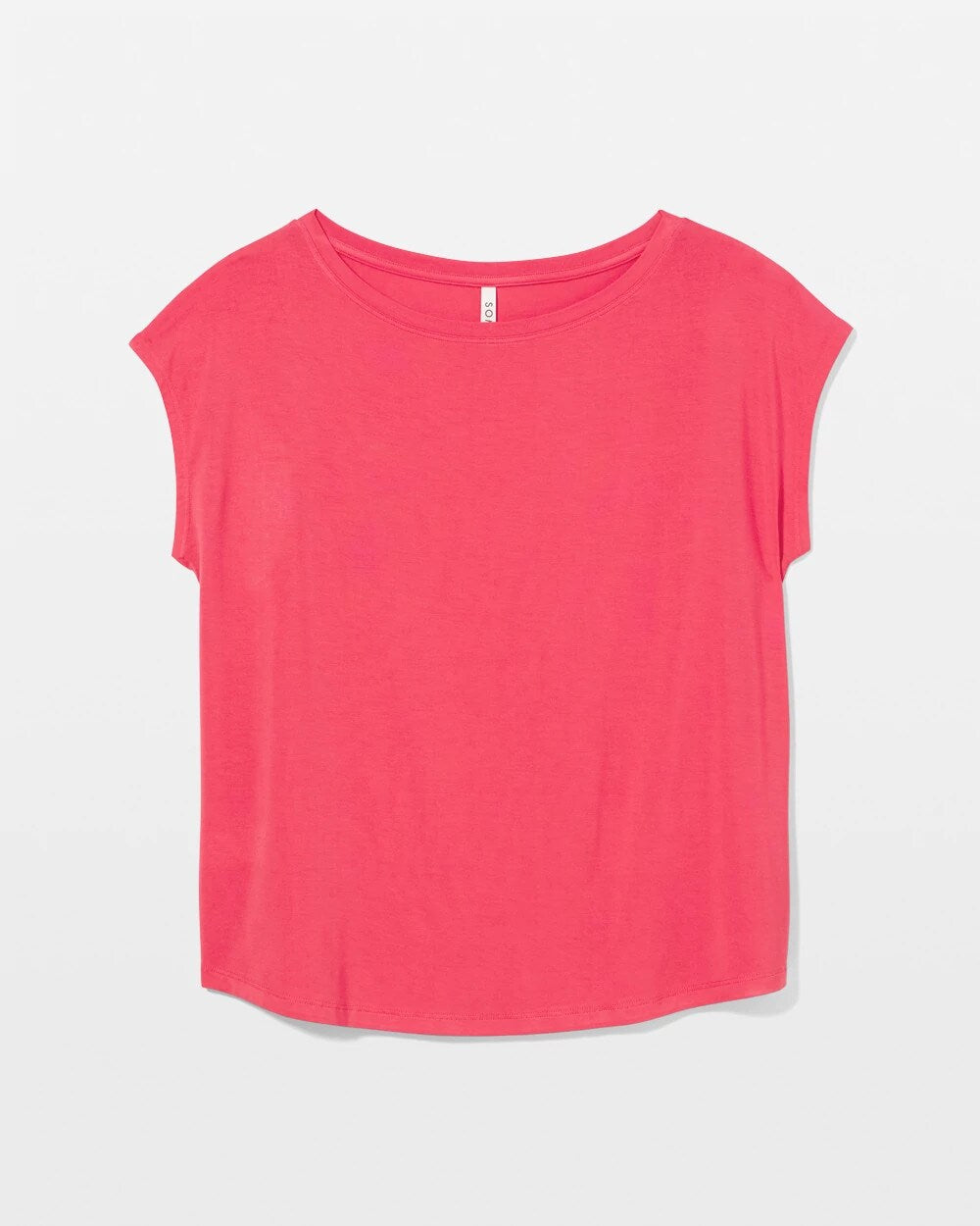 Soma Short Sleeve Boat Neck Top