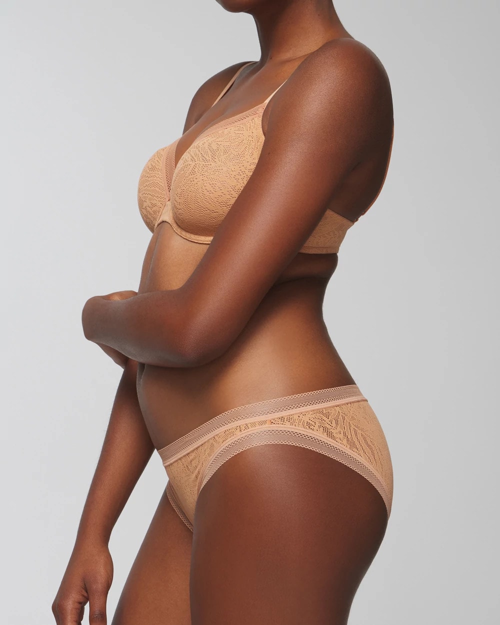 Soma Soma Bikini Panty with Stretch Lace