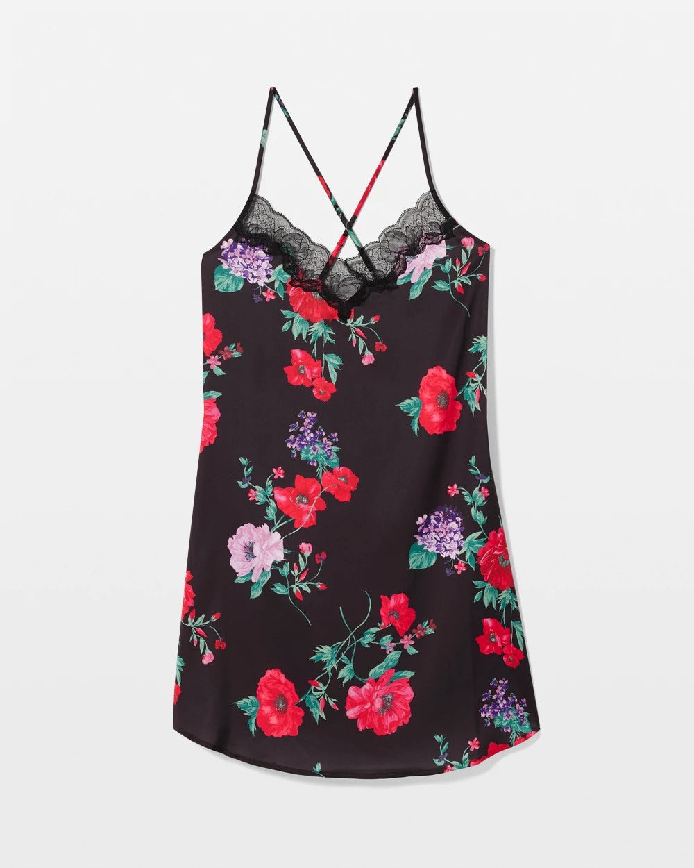 Soma Lace Trim Chemise