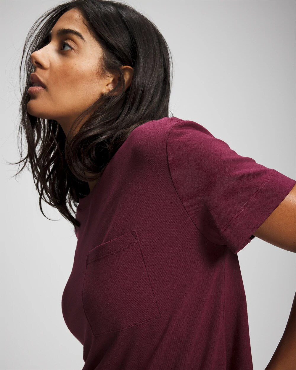 Soma Short-Sleeve Pocket Pajama Tee