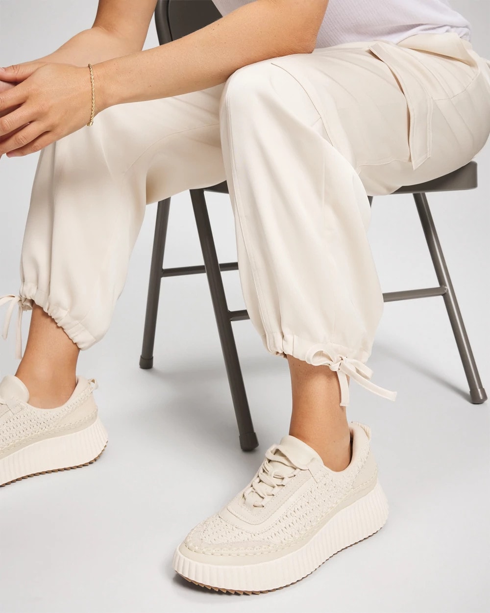Soma Satin Relaxed Cargo Pant