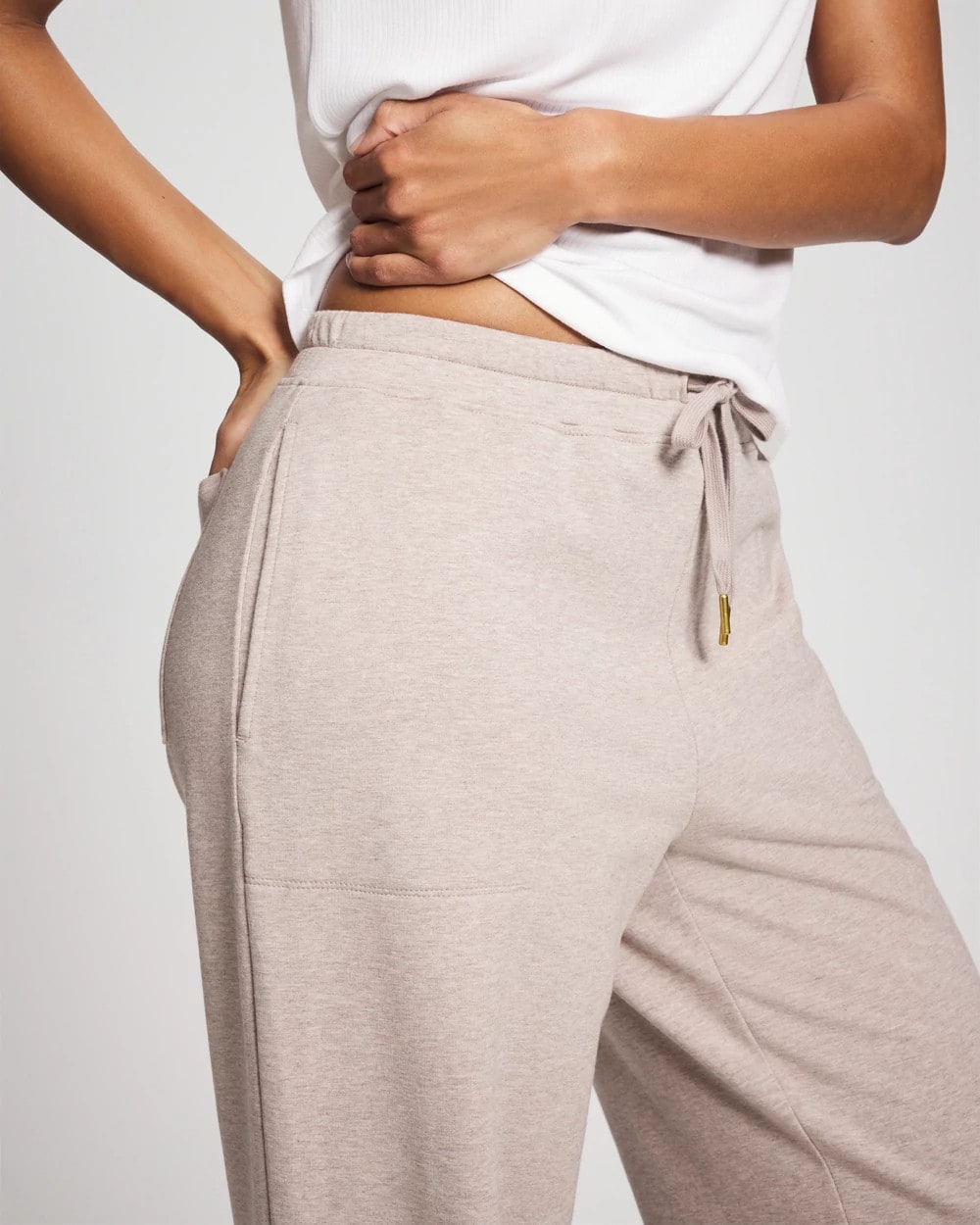 Soma Essential Terry Straight Leg Pants