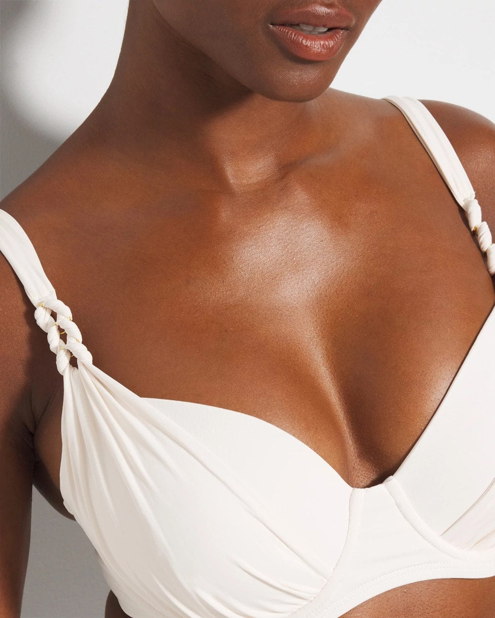 Soma Ring Master Draped Underwire Swim Top