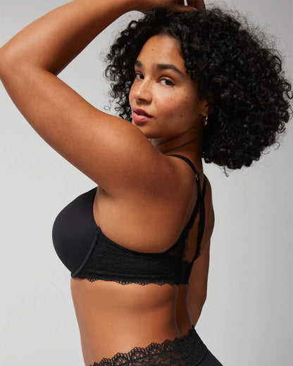 Soma Push-Up Plunge Bra with Lace