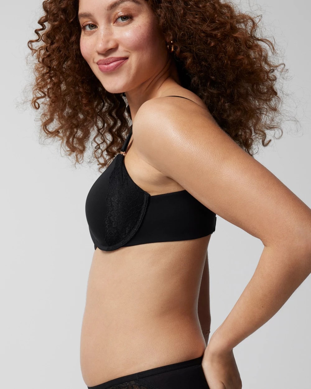 Soma Perfect Coverage Bra with Lace Trim