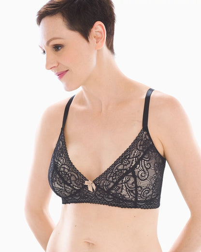 Soma Wireless Pocketed Lace Bra
