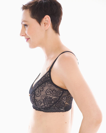 Soma Wireless Pocketed Lace Bra