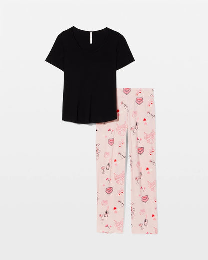 Soma Short Sleeve + Pant Pajama Set
