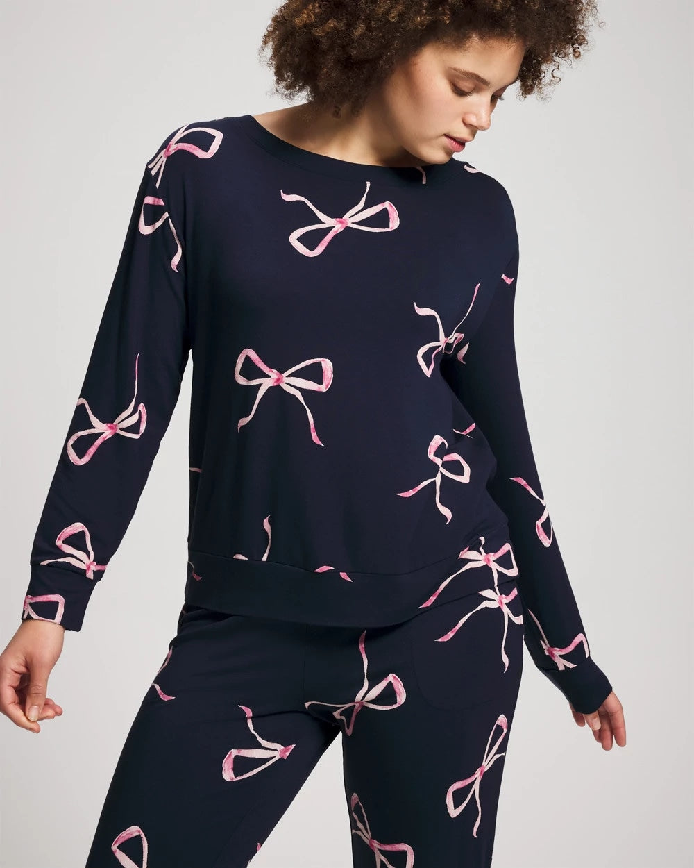 Soma Long-Sleeve Pajama Top