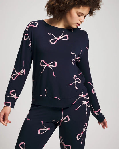 Soma Long-Sleeve Pajama Top