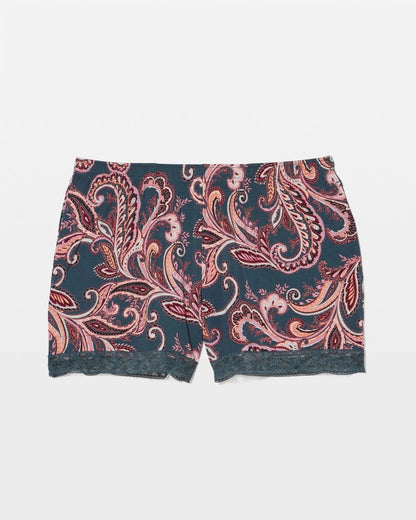 Soma Lace-Trim Pajama Shorts