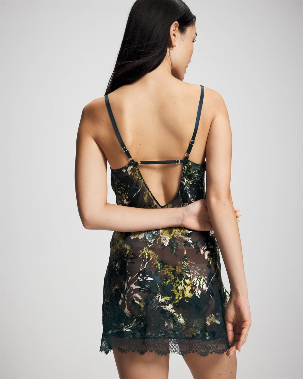 Soma Silk Burnout Chemise