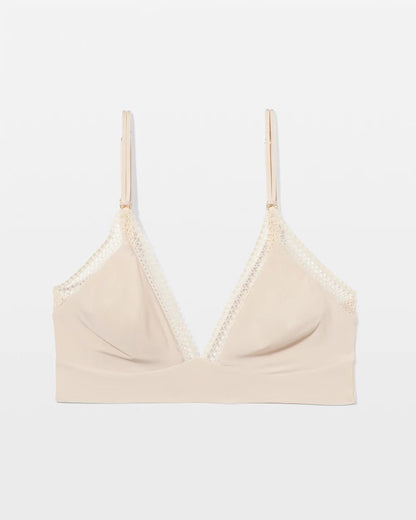Soma Geo Lace Trim Bralette