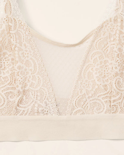 Soma Wireless Pocketed Cupless Lace Bralette