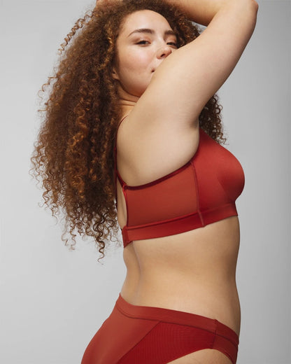 Soma Convertible Bralette with Mesh Trim