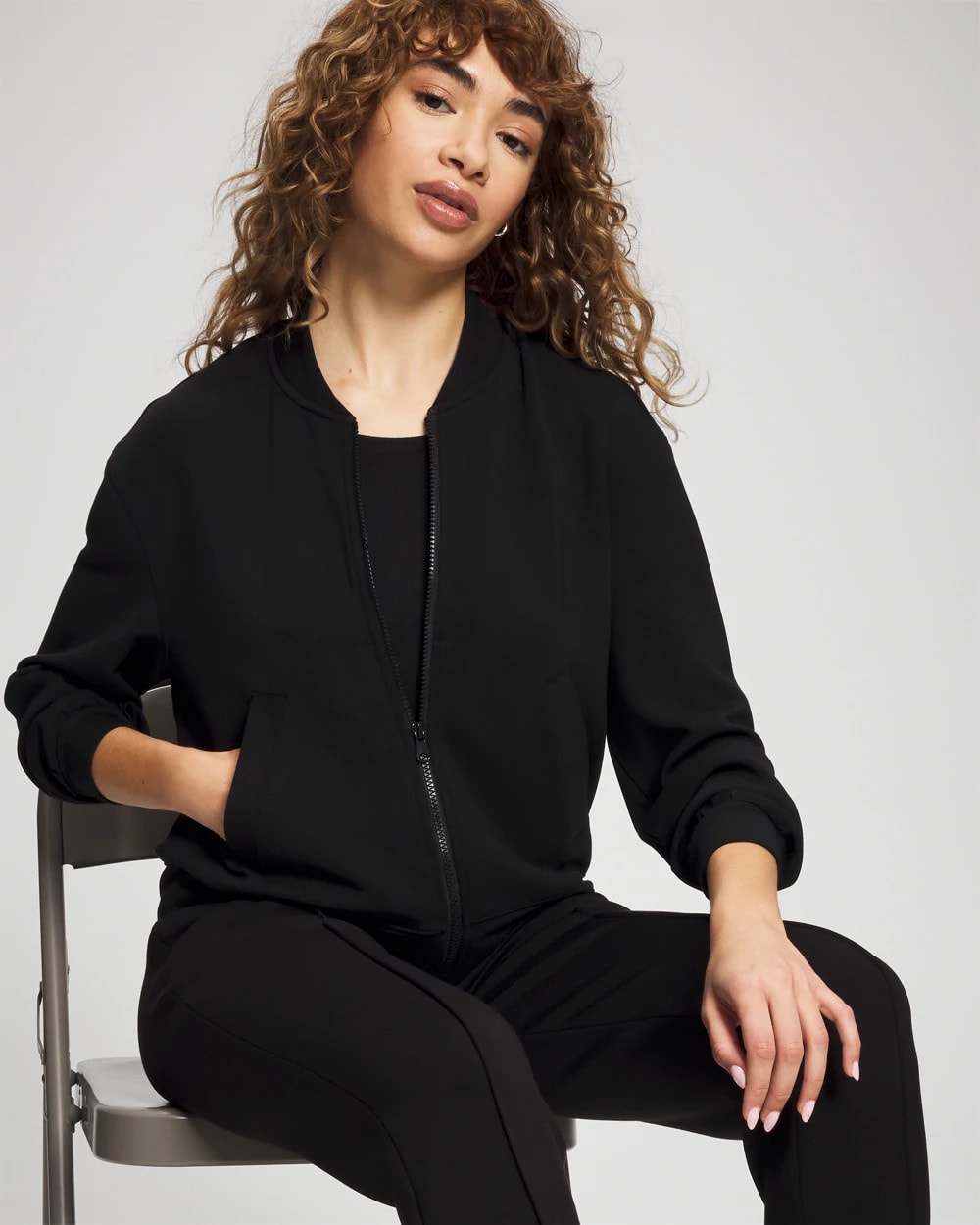 Soma Modern Modal Bomber Jacket