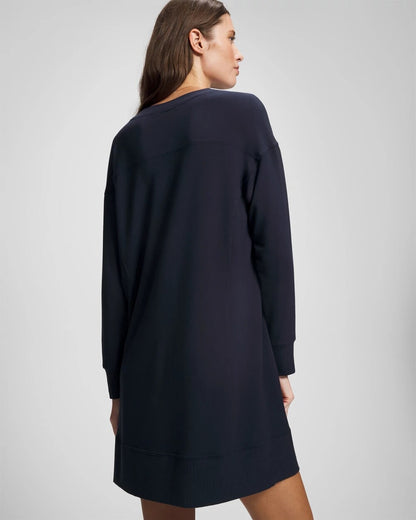 Soma Ultrasoft Fleece Sweatshirt Dress