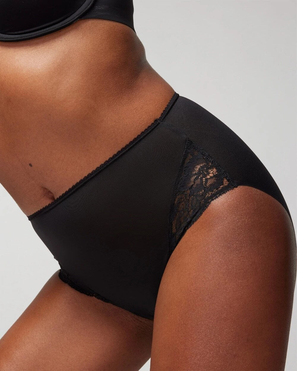 Soma High-Waist Brief Panty with Lace
