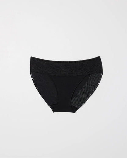 Soma Cotton Blend Hipster Panty with Lace