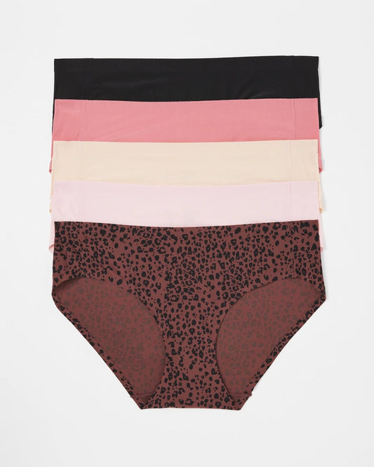 Soma Soft Stretch Hipster Panty 5 Pack