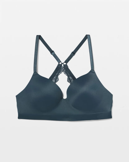 Soma Luxe Wireless Bra with Lace Back