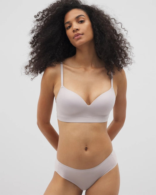 Soma Luxe Wireless Bra with Lace Back