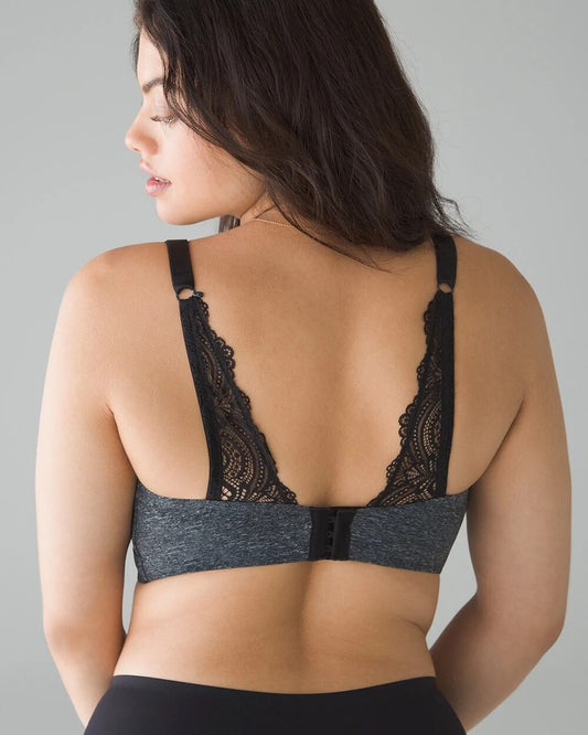 Soma Luxe Wireless Bra with Lace Back