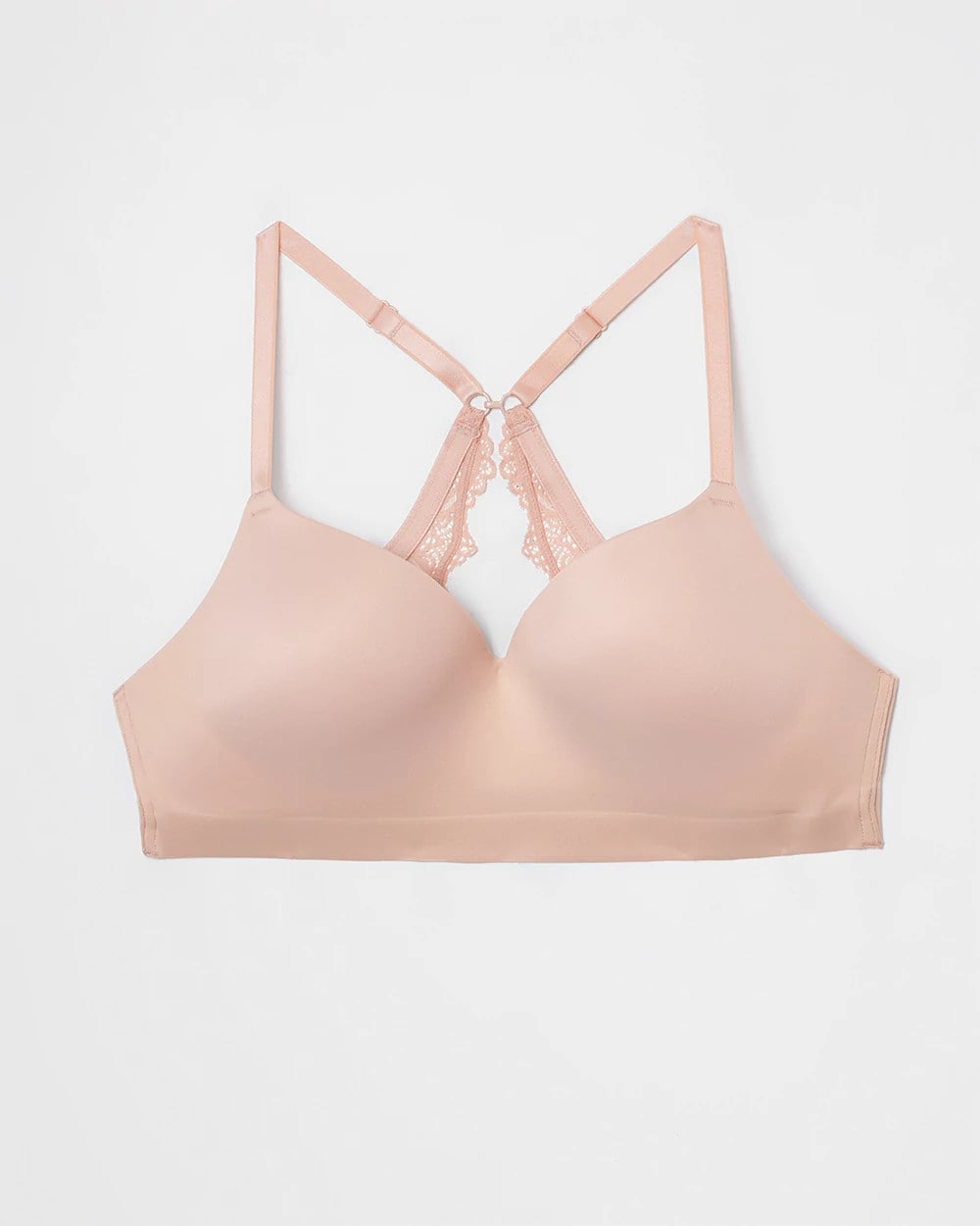 Soma Luxe Wireless Bra with Lace Back
