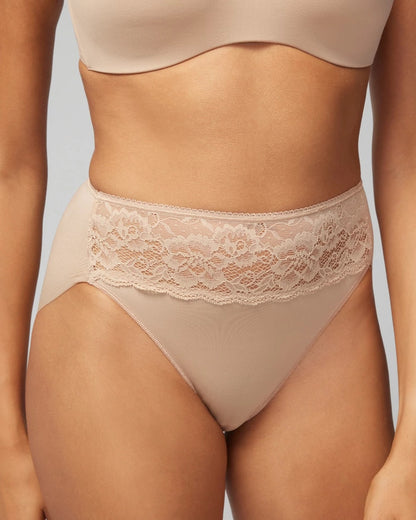 Soma High-Leg Panty with Lace