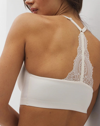 Soma Racerback Bralette with Lace Back
