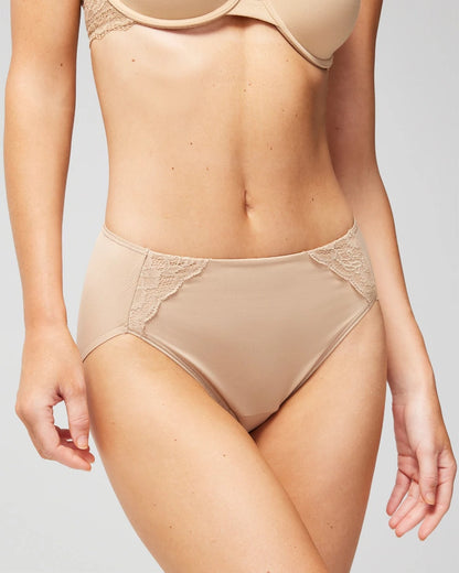 Soma High-Leg Brief Panty with Lace