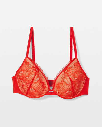 Soma Plunge Bra with Lace
