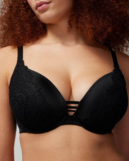 Soma Push-up Plunge Bra with Lace