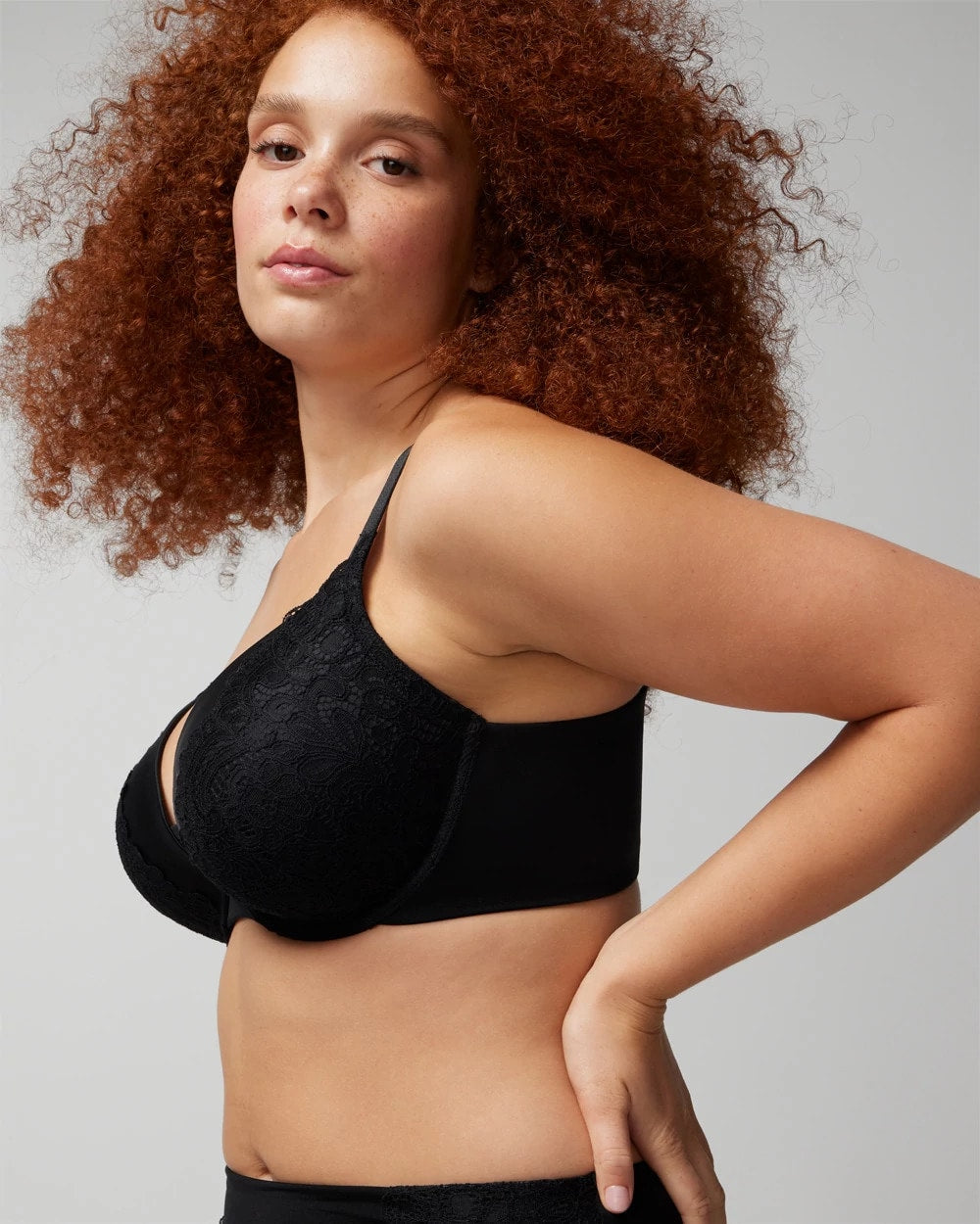 Soma Push-up Plunge Bra with Lace