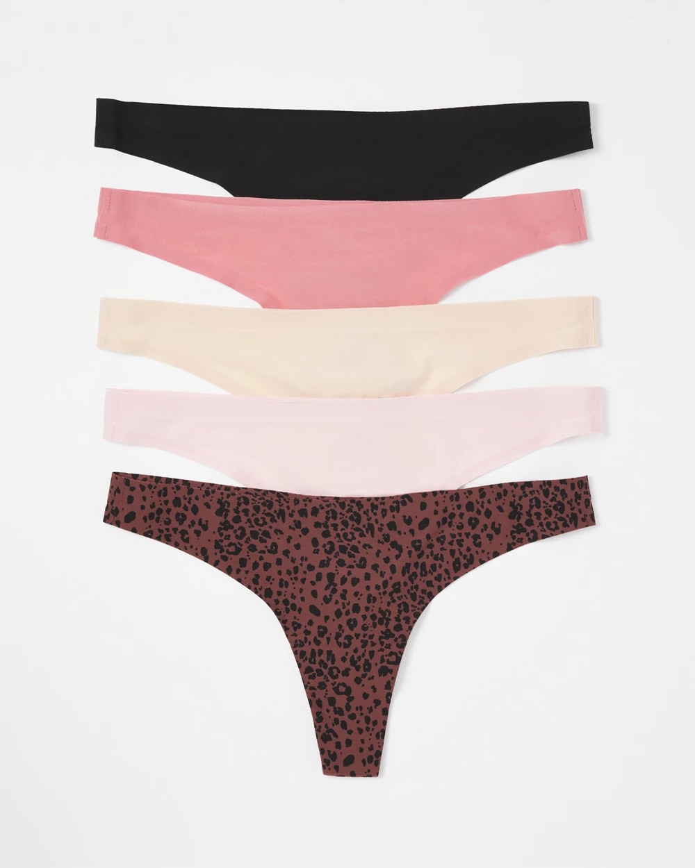 Soma Soft Stretch Thong Panty 5 Pack