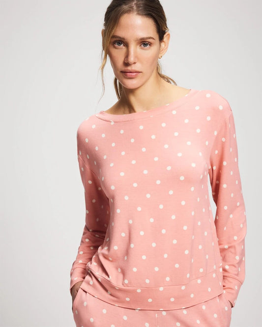 Soma Long-Sleeve Pajama Top