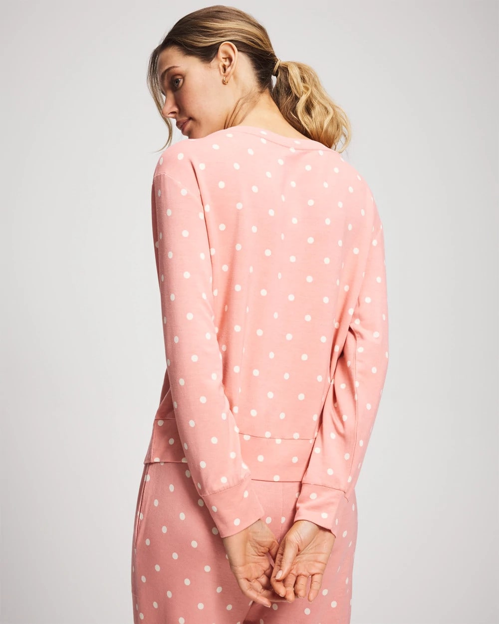 Soma Long-Sleeve Pajama Top
