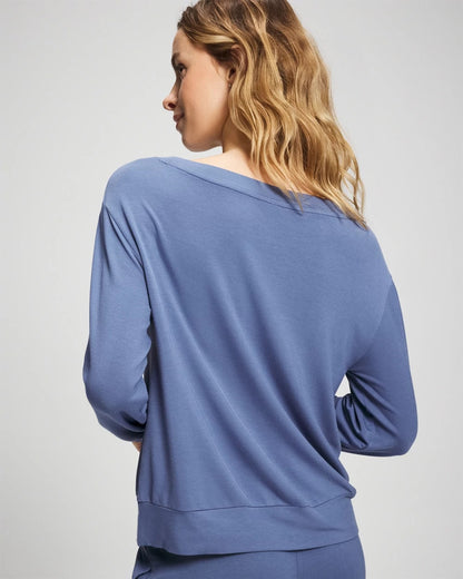 Soma Long-Sleeve Pajama Top
