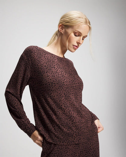 Soma Long-Sleeve Pajama Top