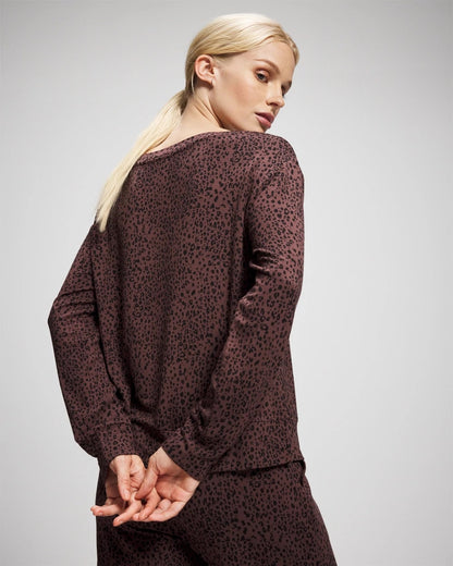 Soma Long-Sleeve Pajama Top