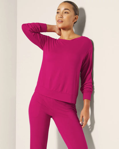 Soma Long-Sleeve Pajama Top