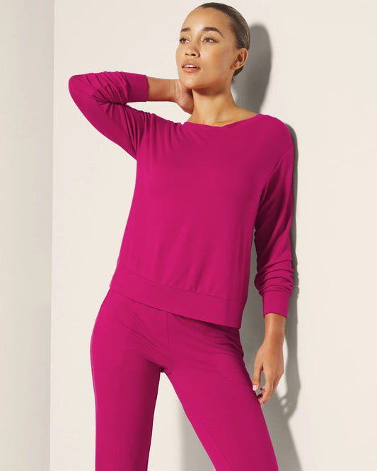 Soma Long-Sleeve Pajama Top