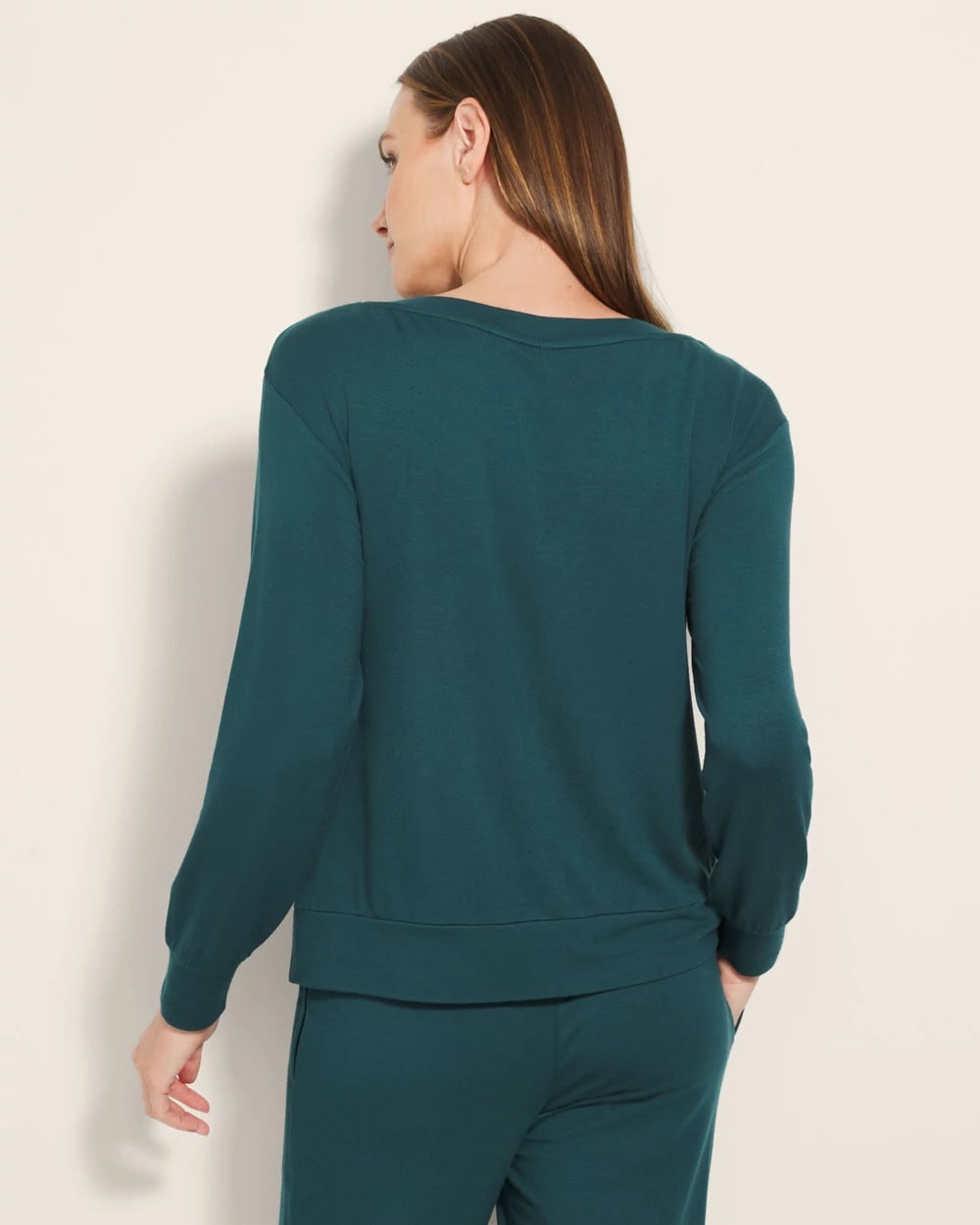 Soma Long-Sleeve Pajama Top